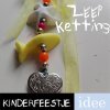 zeep ketting maken kinderfeestje