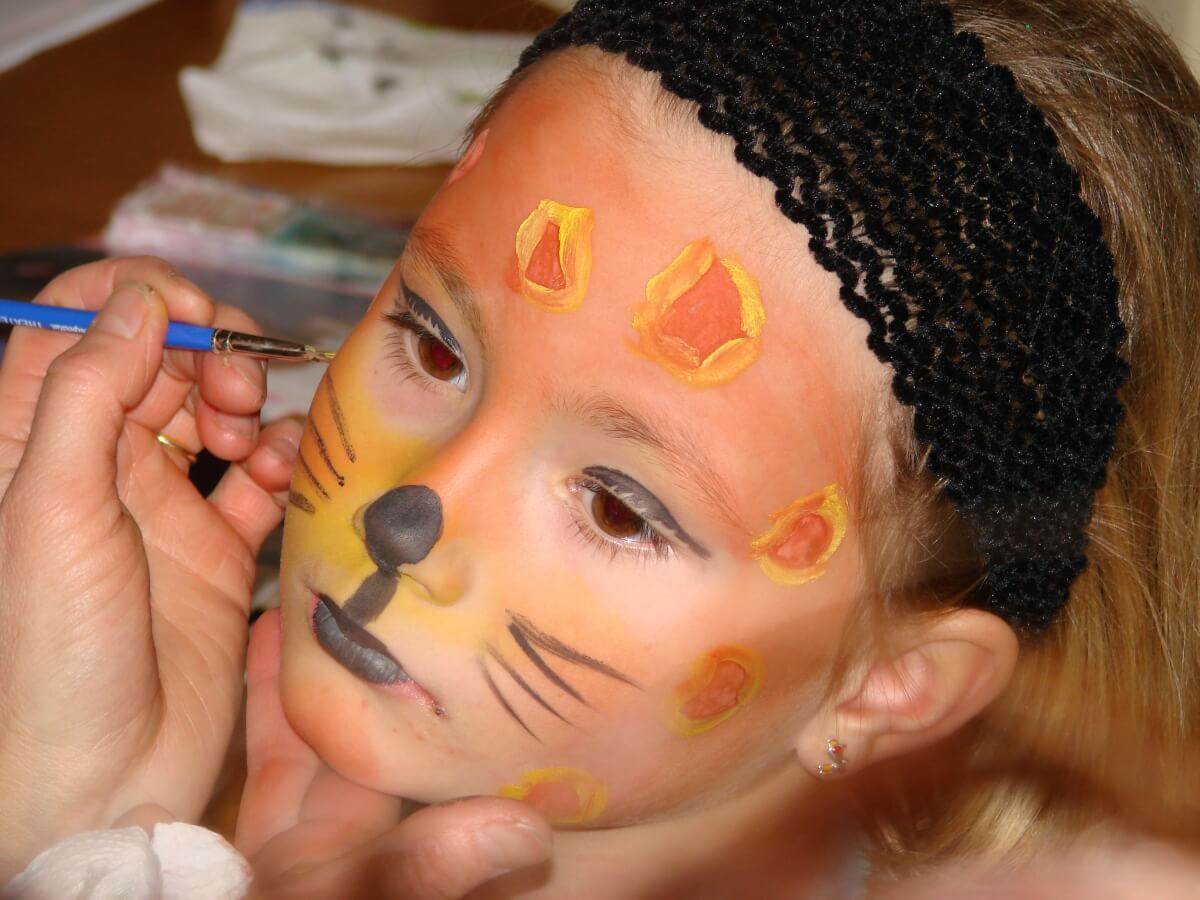 circus kinderfeestje schminken