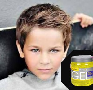 ideeen kinderfeestje thuis styling-kinderfeestje-haargel