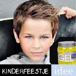 haargel maken kinderfeestje beauty