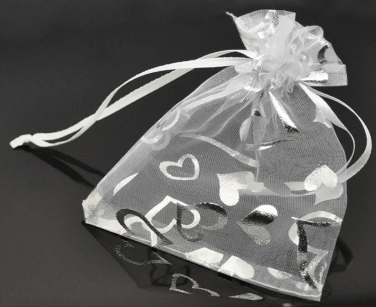 organza zakje parfumflesje