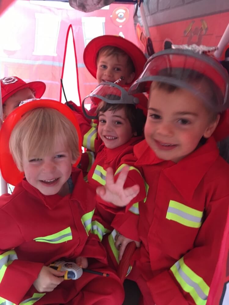brandweer kinderfeestje