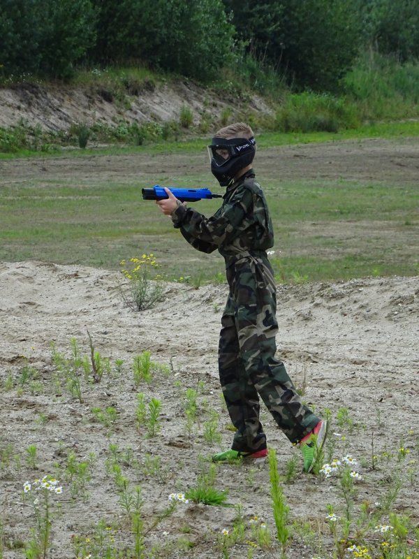 Kinder paintball huren voor thuis Kinderfeestje Idee