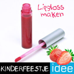 Lipgloss maken kinderfeestje