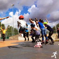 inline skate feestje kinderfeestje idee