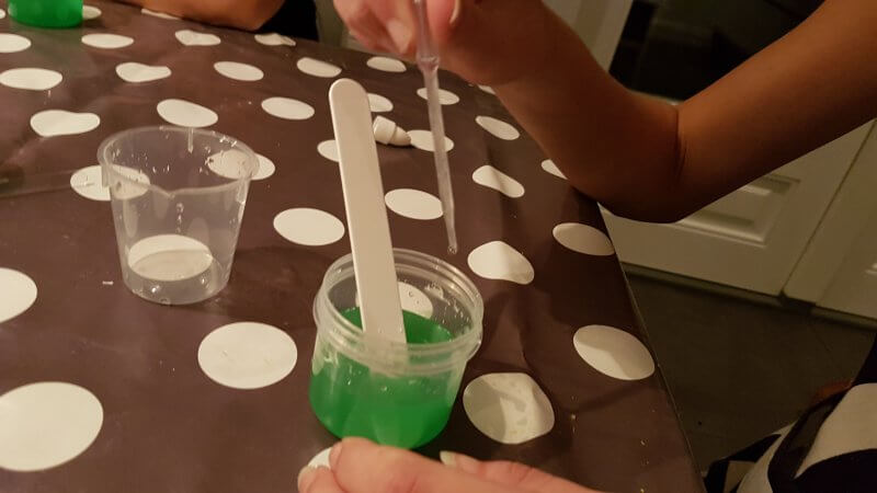 groene slime maken