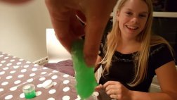 groene slime maken