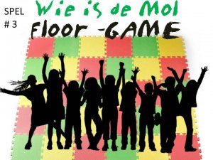 wie is de mol floor game kinderfeestje-2