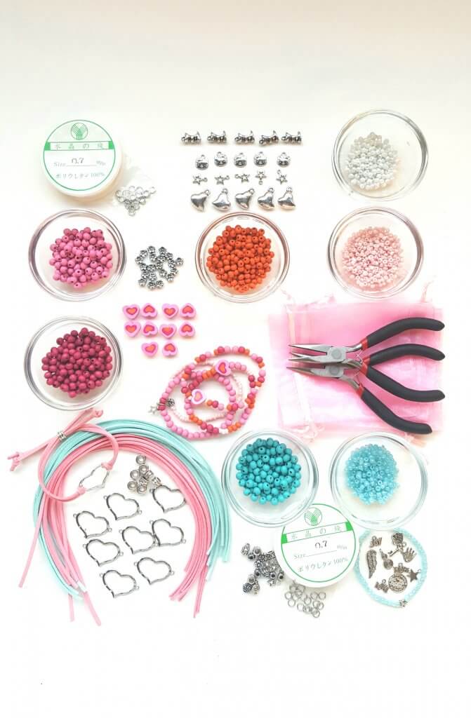 sieraden maken pakket kinderfeestje