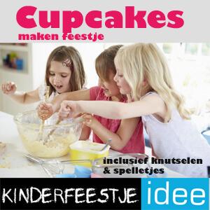 cupcakes maken kinderfeestje