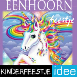 Unicorn kinderfeestje (eenhoorn)