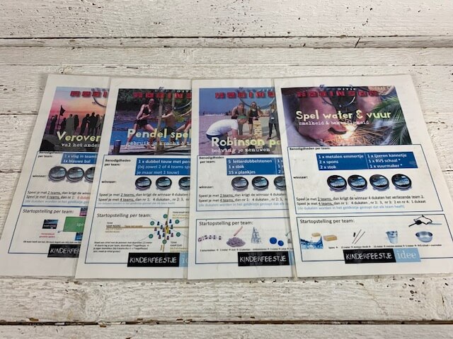 Expeditie Robinson spel kaarten