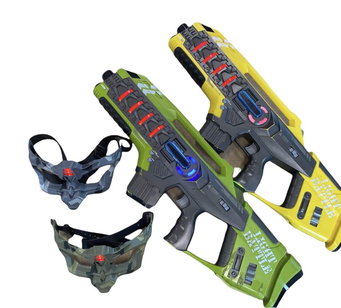laserguns + vipmaskers jachtseizoen