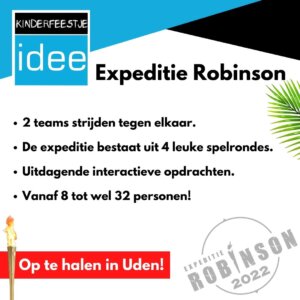 expeditie robinson feestje