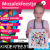 mozaiek pakket kinderfeestje