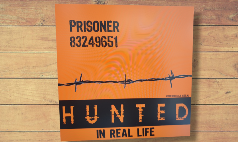 PRISONER of SWAT HUNTER rugzakjes