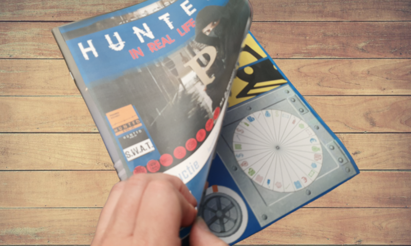 brochure hunted 12 pagina's