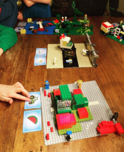LEGO spel kinderfeestje