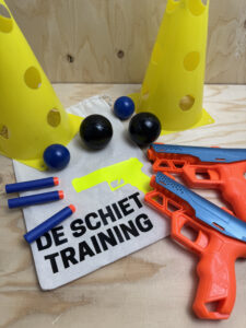 politie kinderfeestje thuis schiet training
