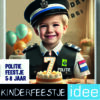 politie kinderfeestje thuis