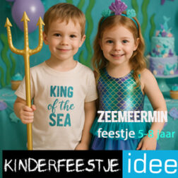 Zeemeermin kinderfeestje thuis