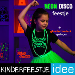 NEON DISCO FEESTJE glow in the dark