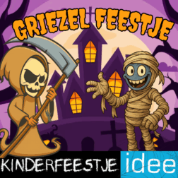 Griezel kinderfeestje en griezel speurtocht