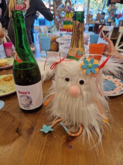 Fluffy knuffel kinderfeestje