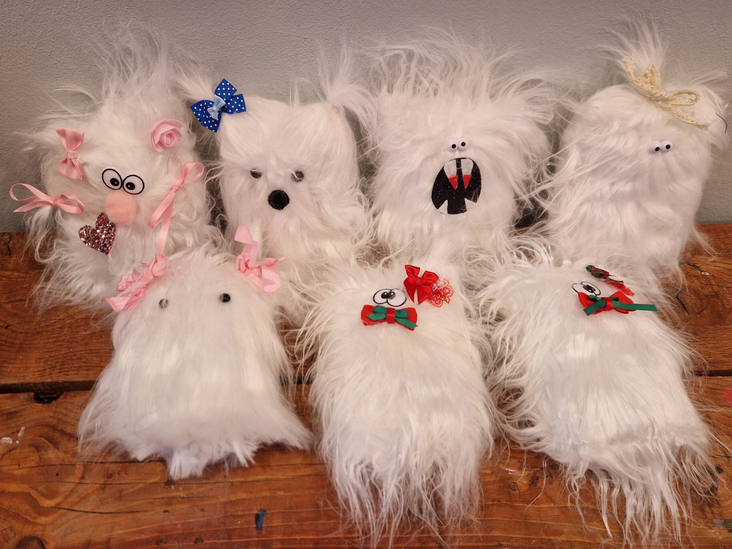 Fluffy knuffel kinderfeestje