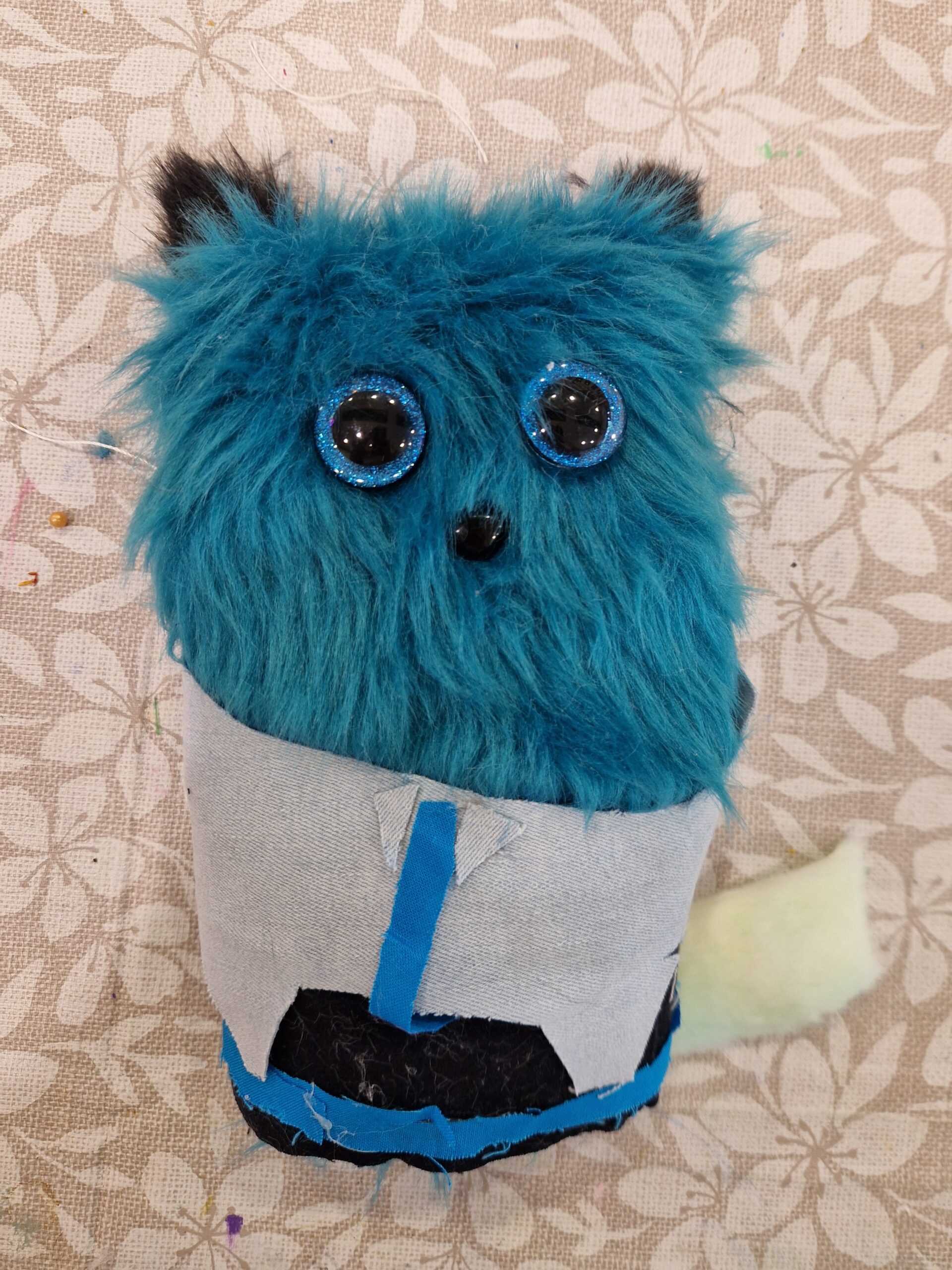 Fluffy knuffel kinderfeestje