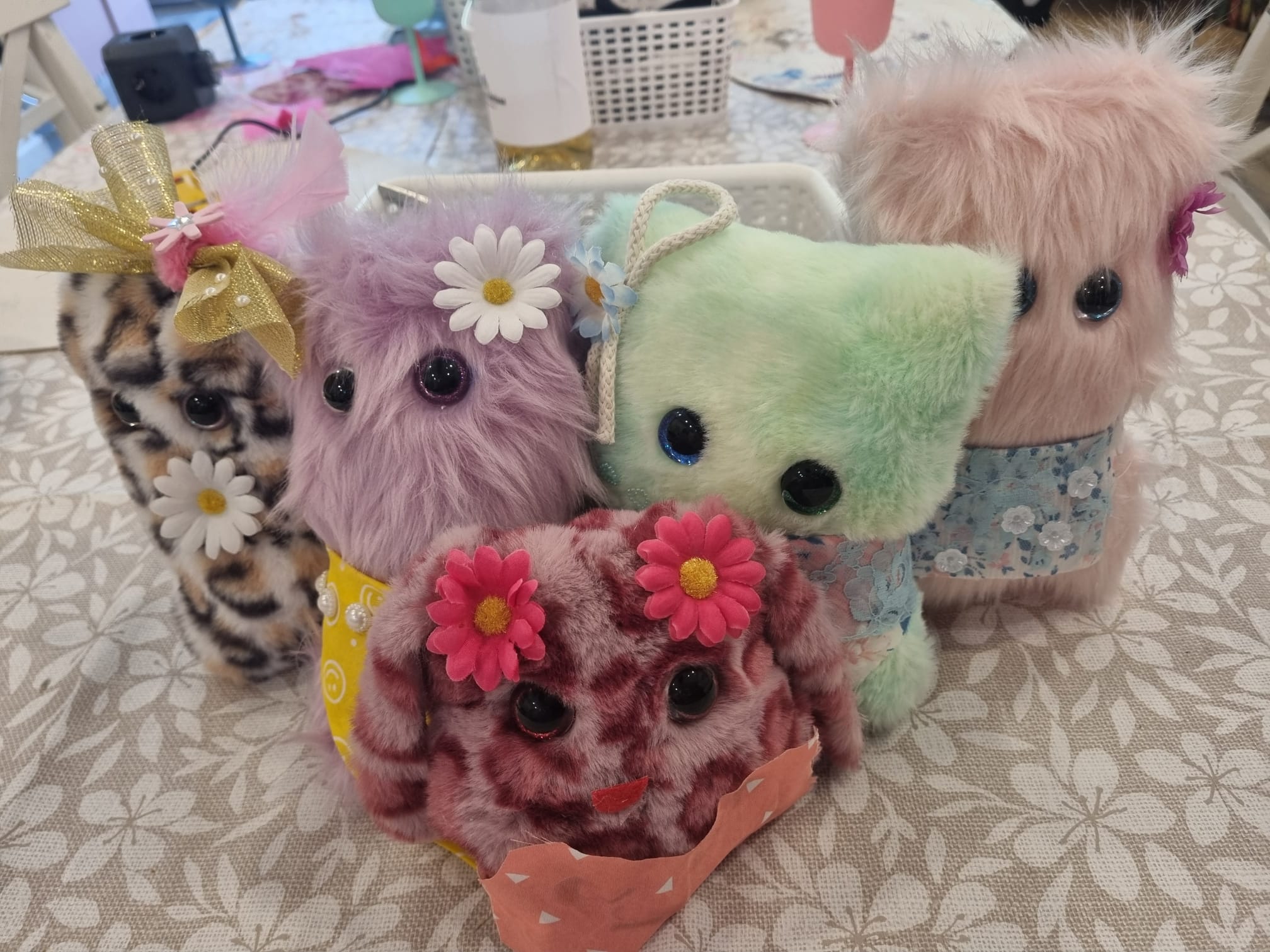 Fluffy knuffel kinderfeestje