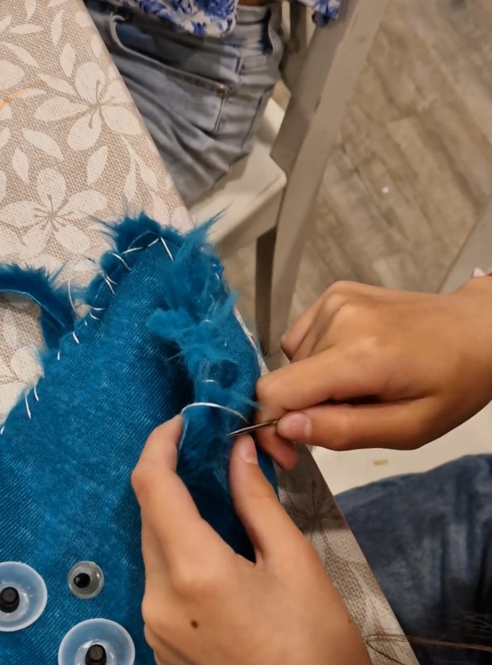 Fluffy knuffel kinderfeestje