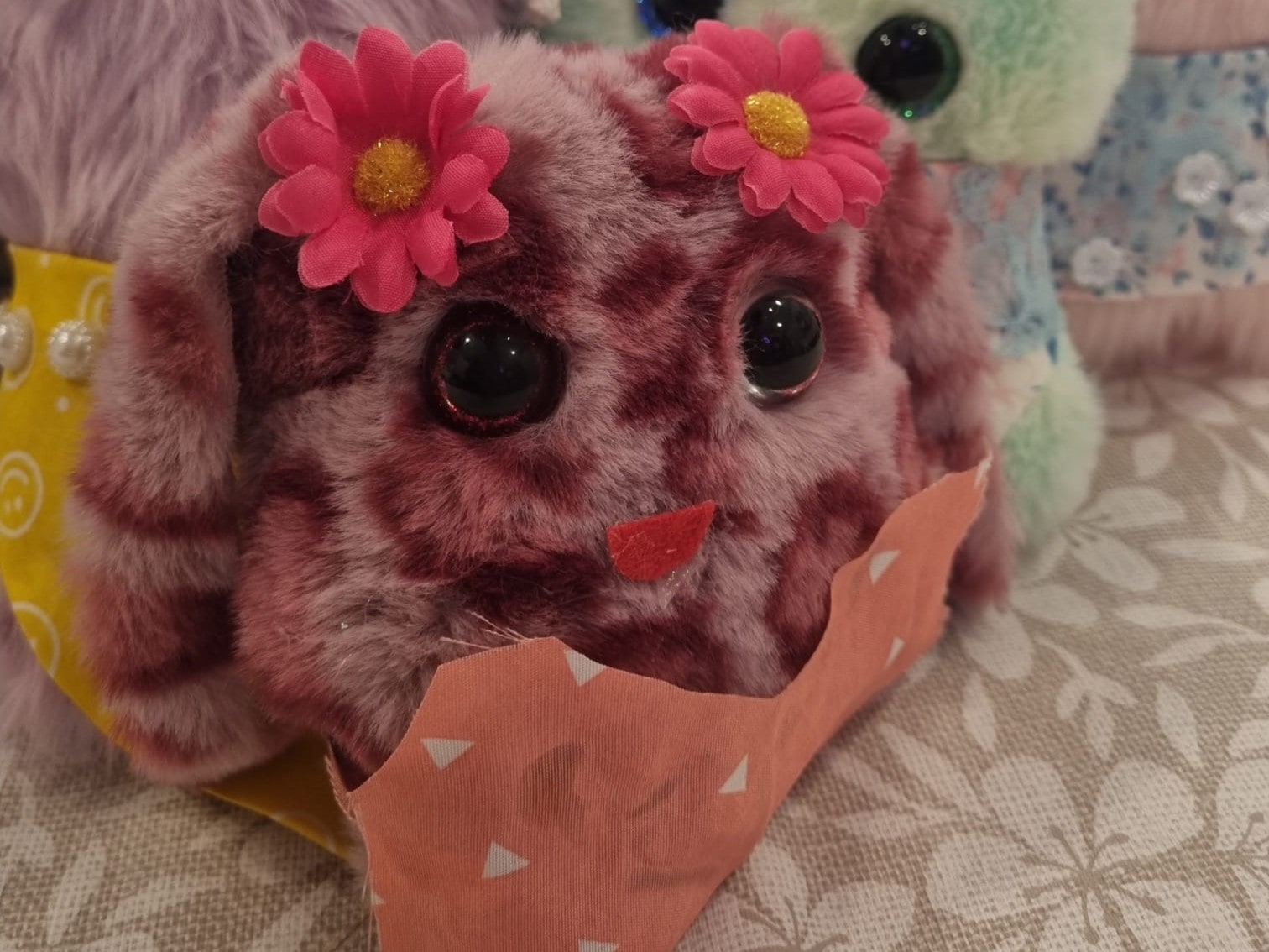 Fluffy knuffel kinderfeestje